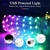 Luces Led RGB 10 metros usb Bluetooth Audioritmica