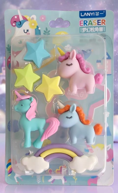 Kit Borrachas de unicórnio Kawaii - comprar online