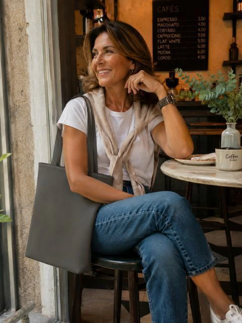 Bolsa de couro Carmem