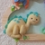 Enfeite Quadrinho Porta de Maternidade - Dinossauros - Mimos de Sophia