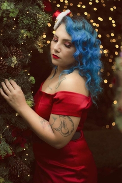 Vestido Tubinho Ombro a Ombro