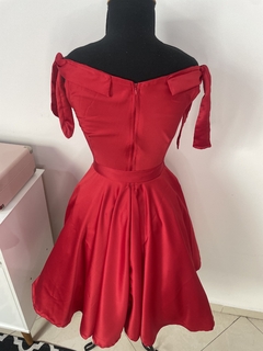 Vestido Lady In Red - Criativa Retrô
