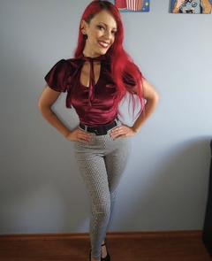 Calça Xadrez Vichy - comprar online