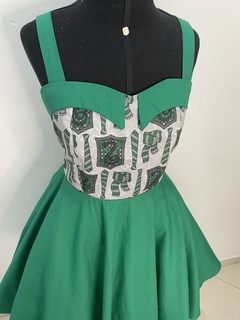 Vestido HP Sonserina - Criativa Retrô