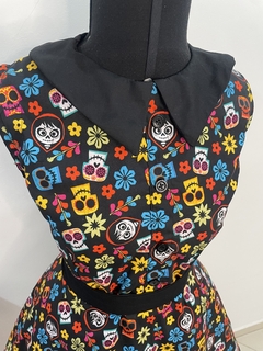 Vestido Viva! A vida é uma festa - Criativa Retrô