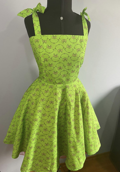 Vestido Grinch Alcinhas na internet