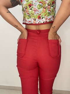 Calça Capri Cherry - Criativa Retrô