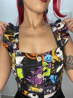 Cropped Halloween Jack - comprar online