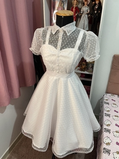 Vestido Love Manguinhas