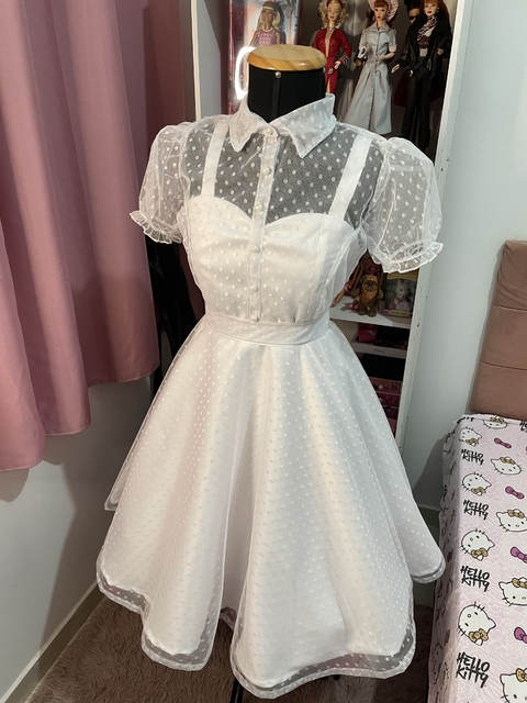 Vestido Love Manguinhas