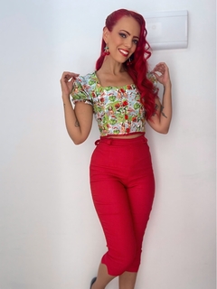 Calça Capri Cherry - comprar online