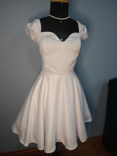 Vestido Julia Roberts Branco - comprar online