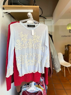 Sweater bordado Akiabara T unico