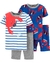 Conjunto de Pijama 4 peças Carter´s Caranguejo