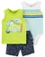 Conjunto Carter´S Curto Verão De 3 Peças