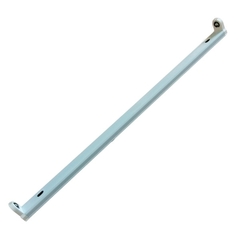 LISTÓN PARA TUBO LED T8 1x18W CONEXIÓN 1 PUNTA