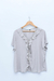 Blusa c/volados delanteros - comprar online