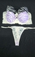 Soft Animal Print y y Puntilla Tanga Regulable T85-T100 x 12u
