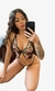 Nuevo Bralet Tul Lycra Sublimado Con Base y Tanga Regulable T85-T100 x 12u en internet