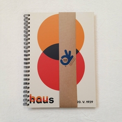 Agenda Diaria Bauhaus Tapa Dura Ring Wire/ Modelo 40/ SCHNITTKREISE - comprar online
