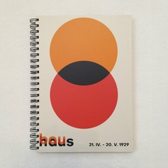 Agenda Diaria Bauhaus Tapa Dura Ring Wire/ Modelo 40/ SCHNITTKREISE