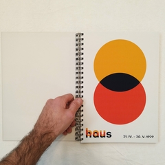 Agenda Diaria Bauhaus Tapa Dura Ring Wire/ Modelo 40/ SCHNITTKREISE