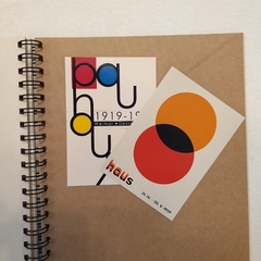 Agenda Diaria Bauhaus Tapa Dura Ring Wire/ Modelo 40/ SCHNITTKREISE - tienda online
