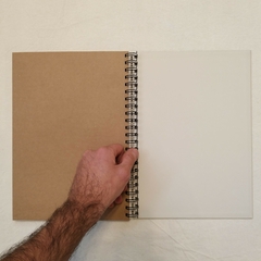 Agenda Diaria Bauhaus Tapa Dura Ring Wire/ Modelo 40/ SCHNITTKREISE