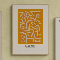 Cuadro en marco madera Kiri Box/ Modelo: 723/ PAUL KLEE GROWTH STIRS , 1938.