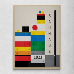 Cuadro en marco madera Kiri Box/ Modelo 701/ BAUHAUS LEGO 3 - 1920®objetos de diseño 
