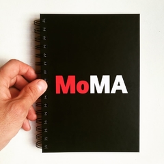 Agenda 2 días por páginas/ Tapa Dura Ring Wire/ MODELO 236/ MoMA BLACK ⬛⬜ - comprar online