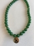 Colar Jade Aventurina c/ ping dourado - comprar online