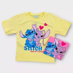 TSHIRT LILO STITCH E ANGEL FAKINI - Babyeli Boutique