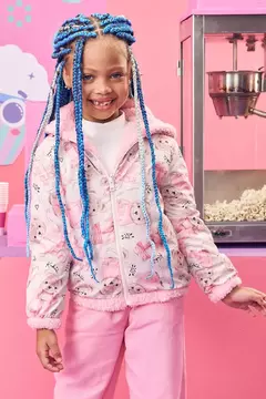 JAQUETA DULPA FACE EM NYLON FORRADA COM PELO CARNEIRINHO KUKIE - comprar online