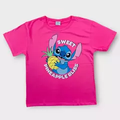 CAMISETA LILO & STITCH EM MALHA FAKINI - comprar online