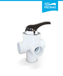 MULTIVALVULA DE 3 VIAS DE 1 1/2" C/ROSCA - VULCANO