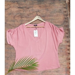 Blusa manga franzida - loja online