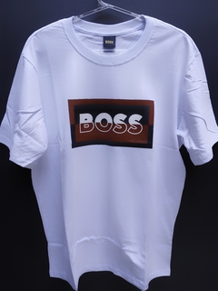 Camiseta BOSS Premium Griff – Branca | Estilo Único - comprar online