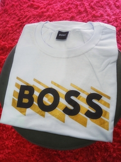 Camiseta BOSS premium cor Branca.