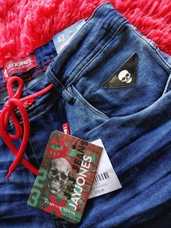 Calça Jeans Jogador Premium Jogador detalhes exclusivos. - comprar online