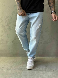 Calça Jenas linha Premium Exclusíva Oversized.