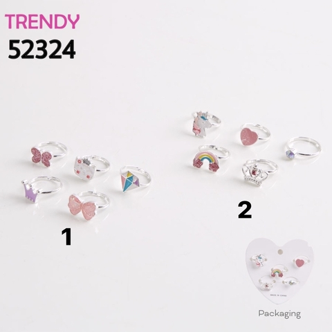SET ANILLOS 52324