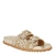 Papete Santa Lolla Metalizada Crinkle Dourada