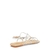Rasteira Santa Lolla Metallic Soft Prata na internet
