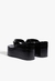Chinelo Schutz Plataforma Zoe Couro Preto na internet