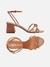Sandália Arezzo Marrom Salto Bloco Custom Anklet A1349700010001U - loja online