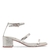 Sandalia Santa Lolla Metallic Soft Prata