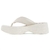Sandália Moleca Anabela Plataforma Off-white - comprar online