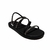 Papete Moleca Tiras com Strass Preto 5525.104 - comprar online