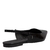 Sapatilha Santa Lolla Slingback Metalizada Preta Bico Fico na internet